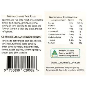 Tonemade - Beef Broth Spice Rub 100g
