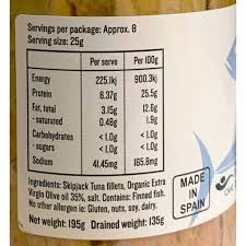 Skipjack TUNA in Extra Virgin 195g