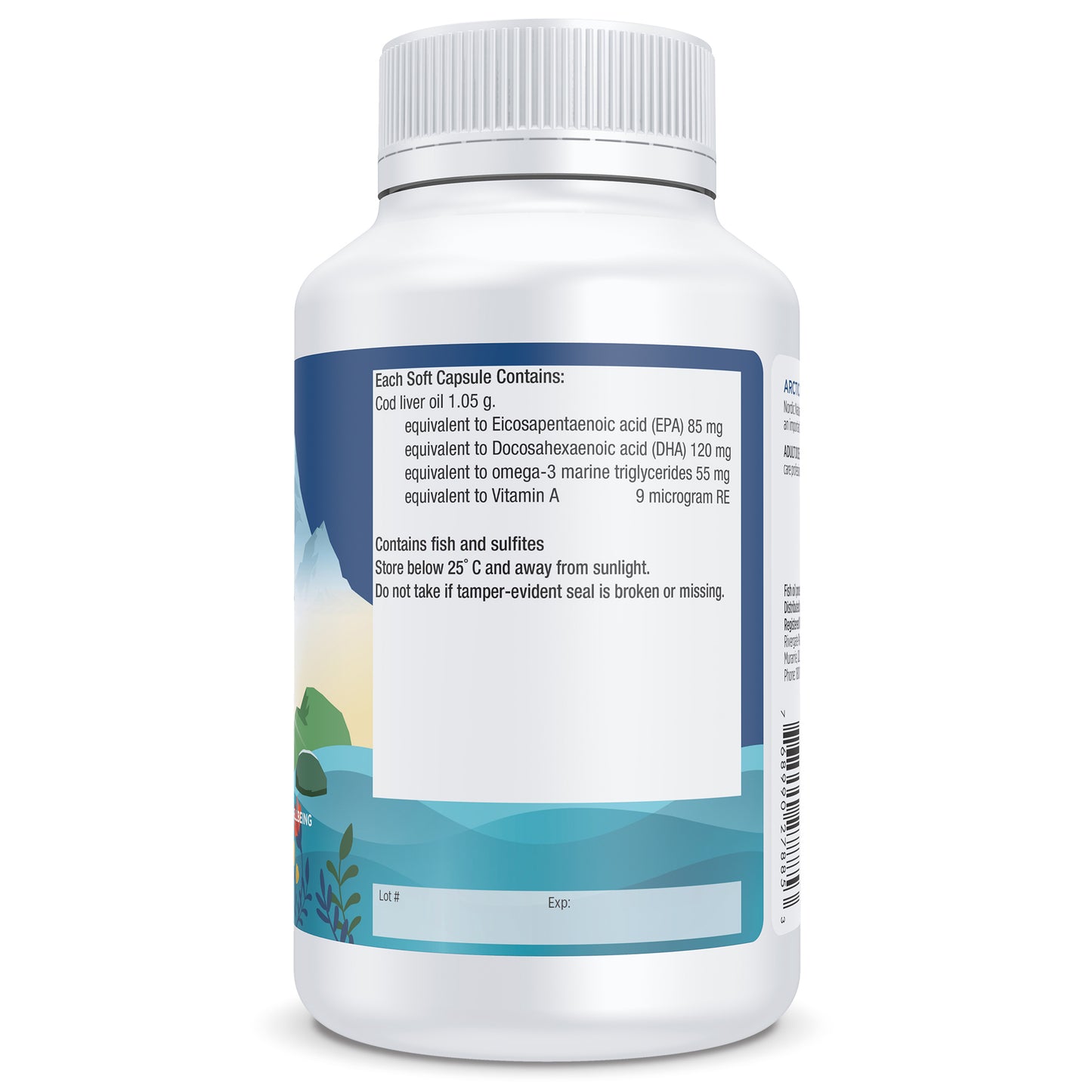 Artic Cod Liver Oil Soft Gels 90s
