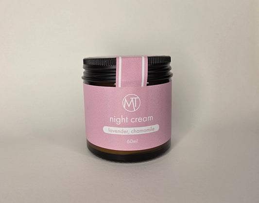 Night Cream - Lavender and Chamomile with Evening Primrose Oil