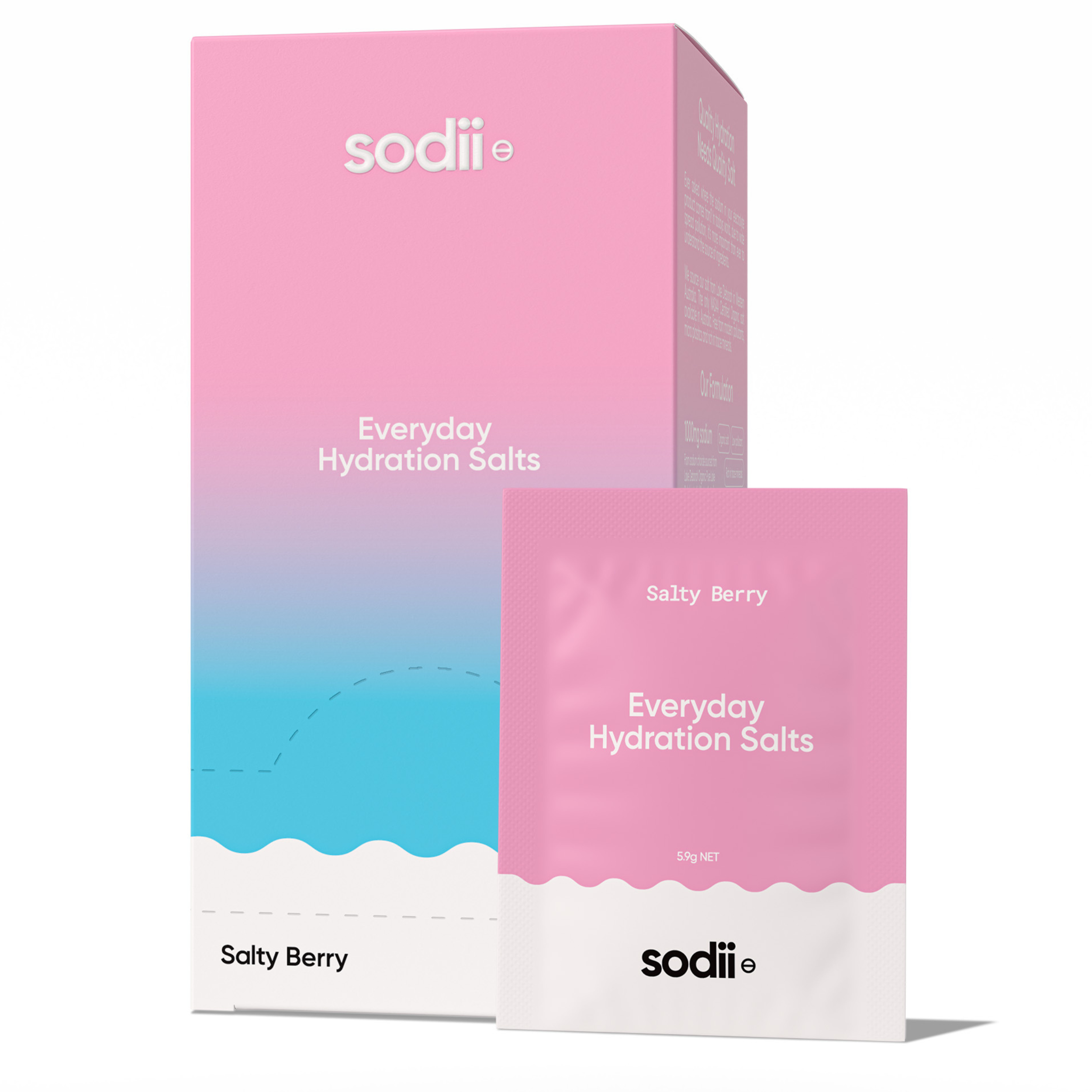 Sodii- Everyday Hydration Sachets- Salty Berry