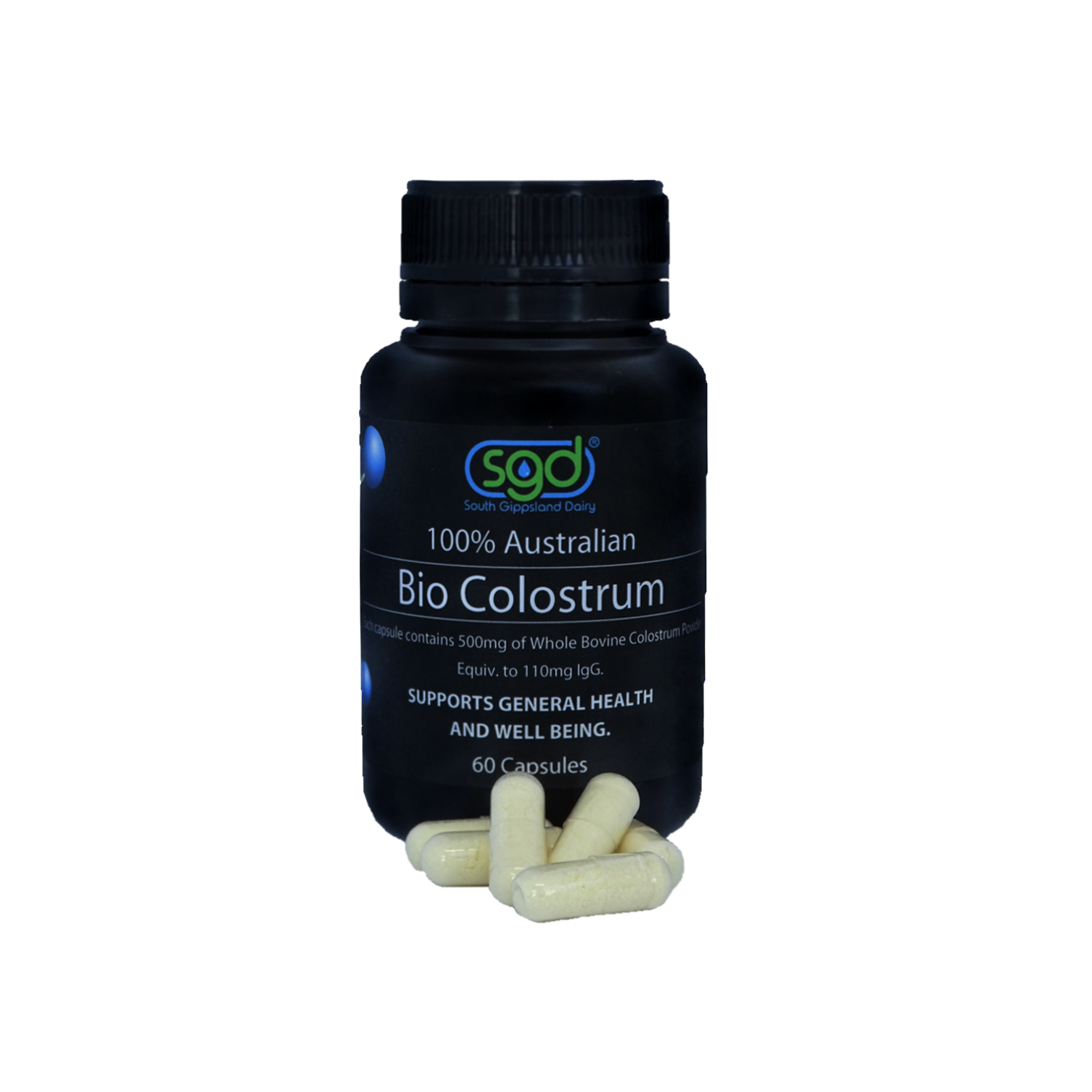 Bio Colostrum Capsules 110mg IgG 60 capsules