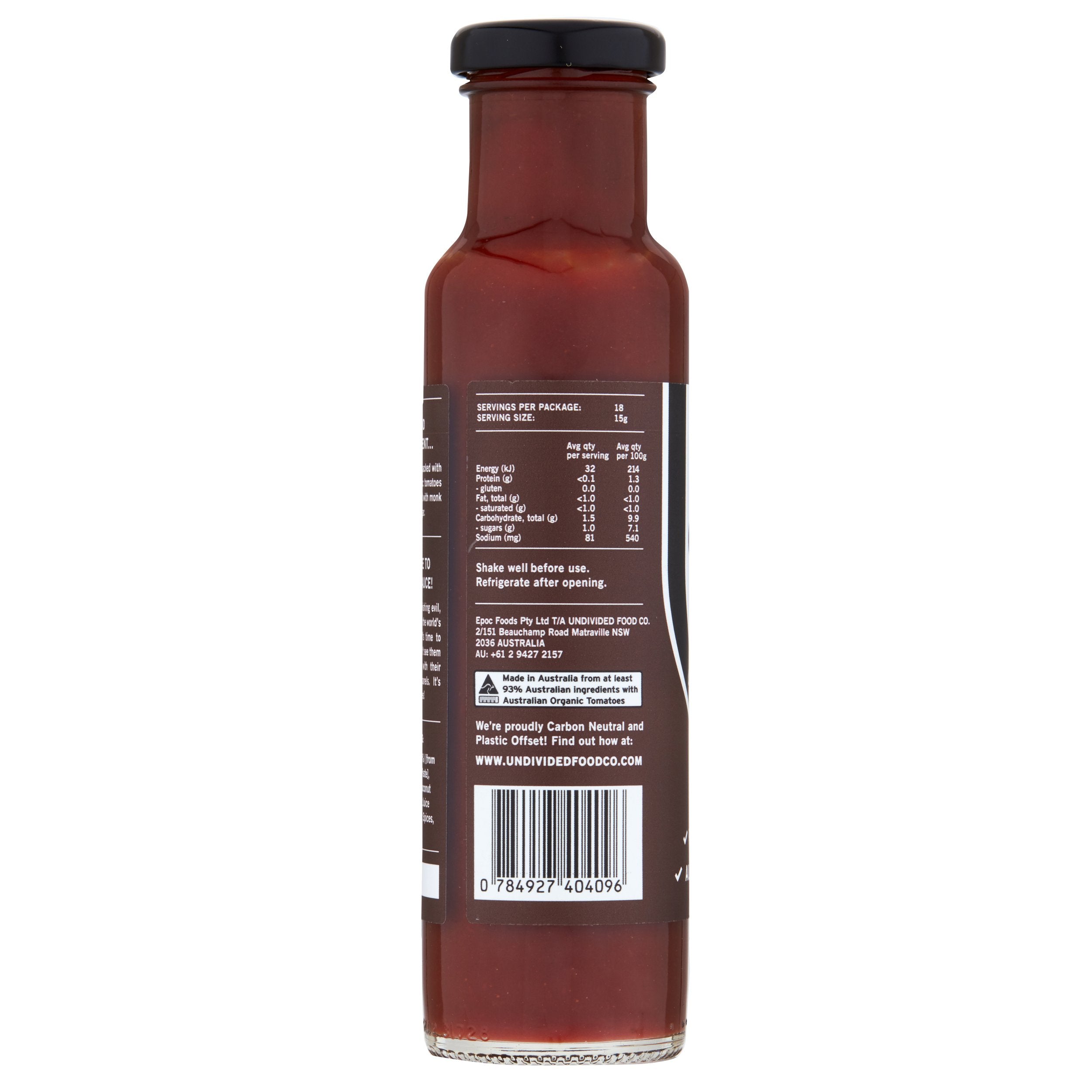 Undivided - GOOD Sauce™ BBQ 270g