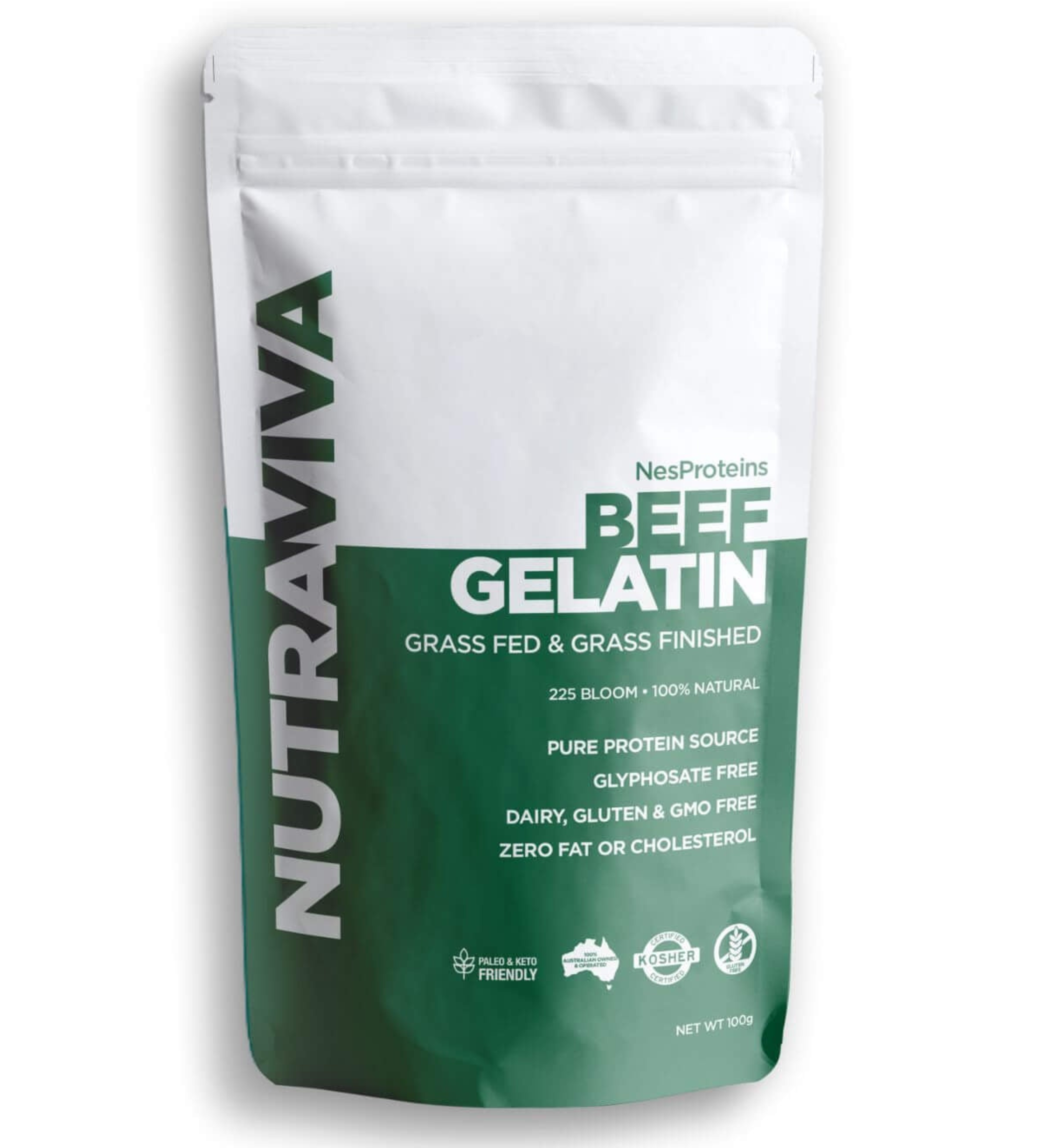 NUTRAVIVA - Beef Gelatin 100g