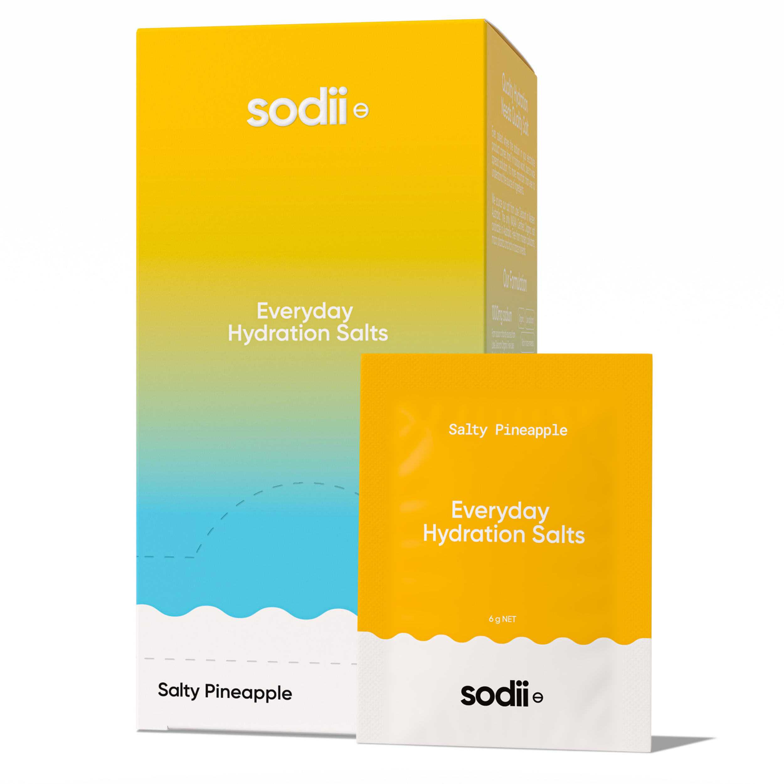 Sodii - Everyday Hydration Salts - Salty Pinapple