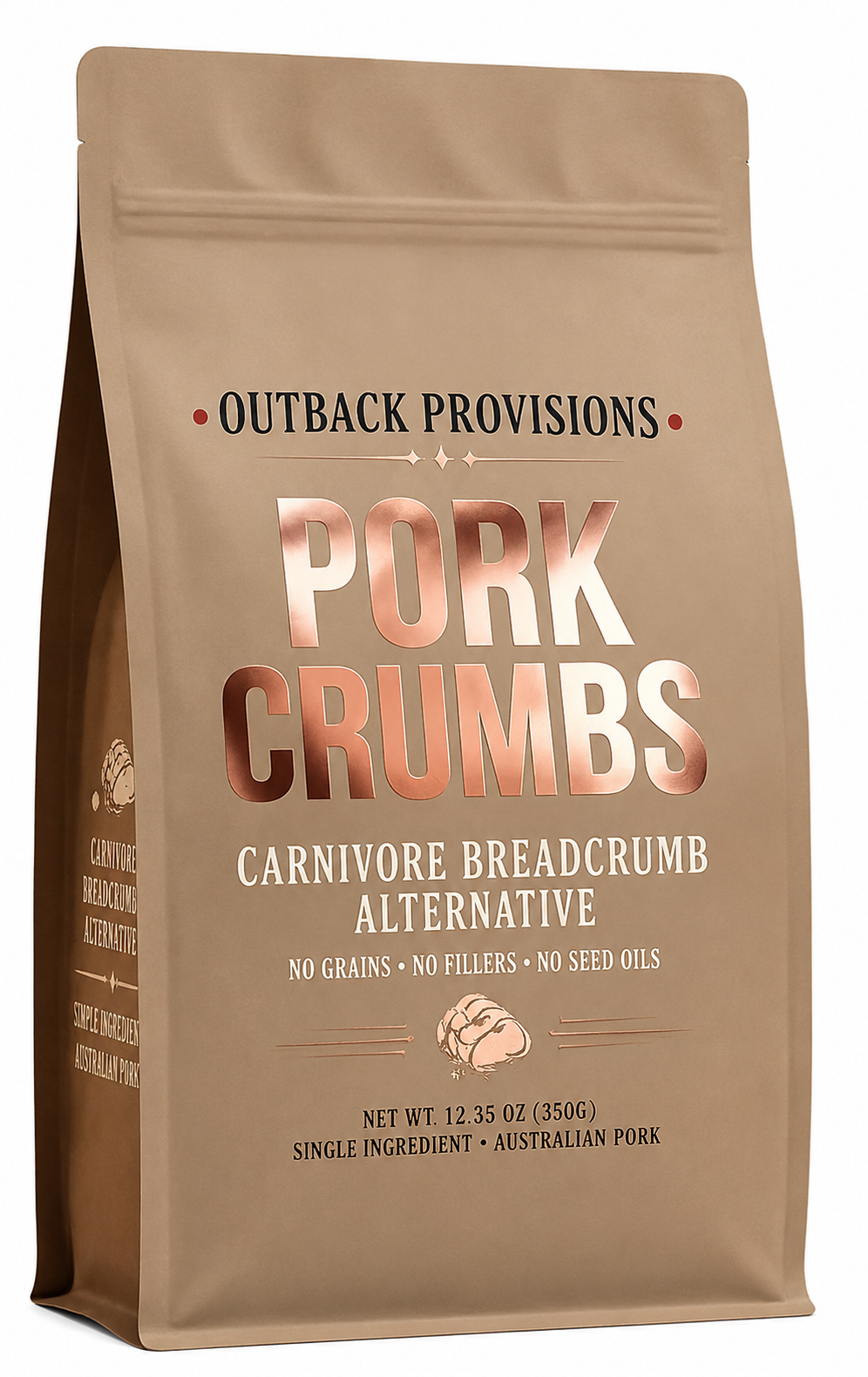 Carnivore Keto Crumbs made from Pork Rind 350g