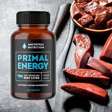 Primal Energy - 100% Beef Liver Capsules