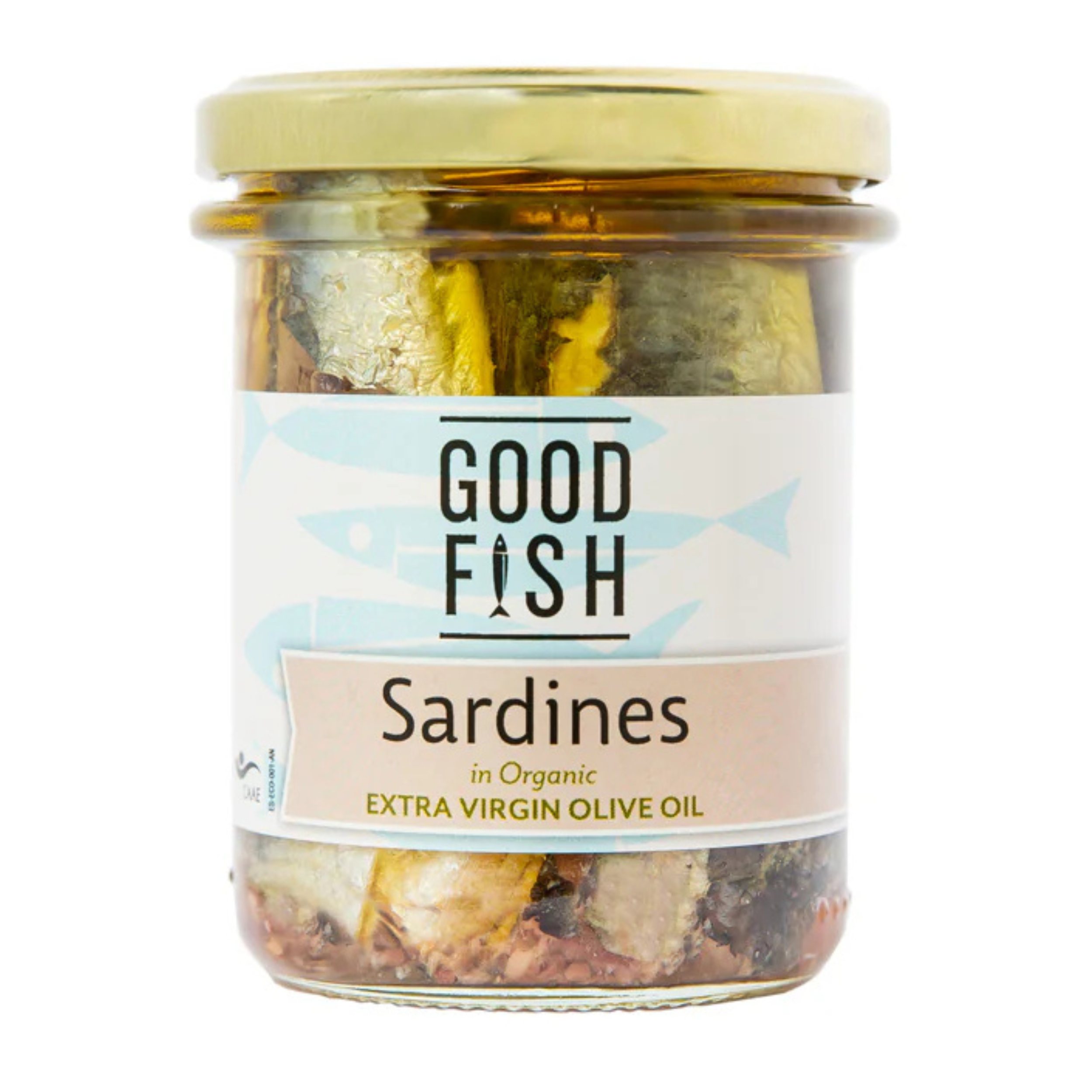 Sardines in Extra Virgin Org Olive Oil 195G