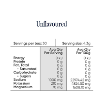 Sodii - Everyday Hydration Salts - Unflavoured Tub
