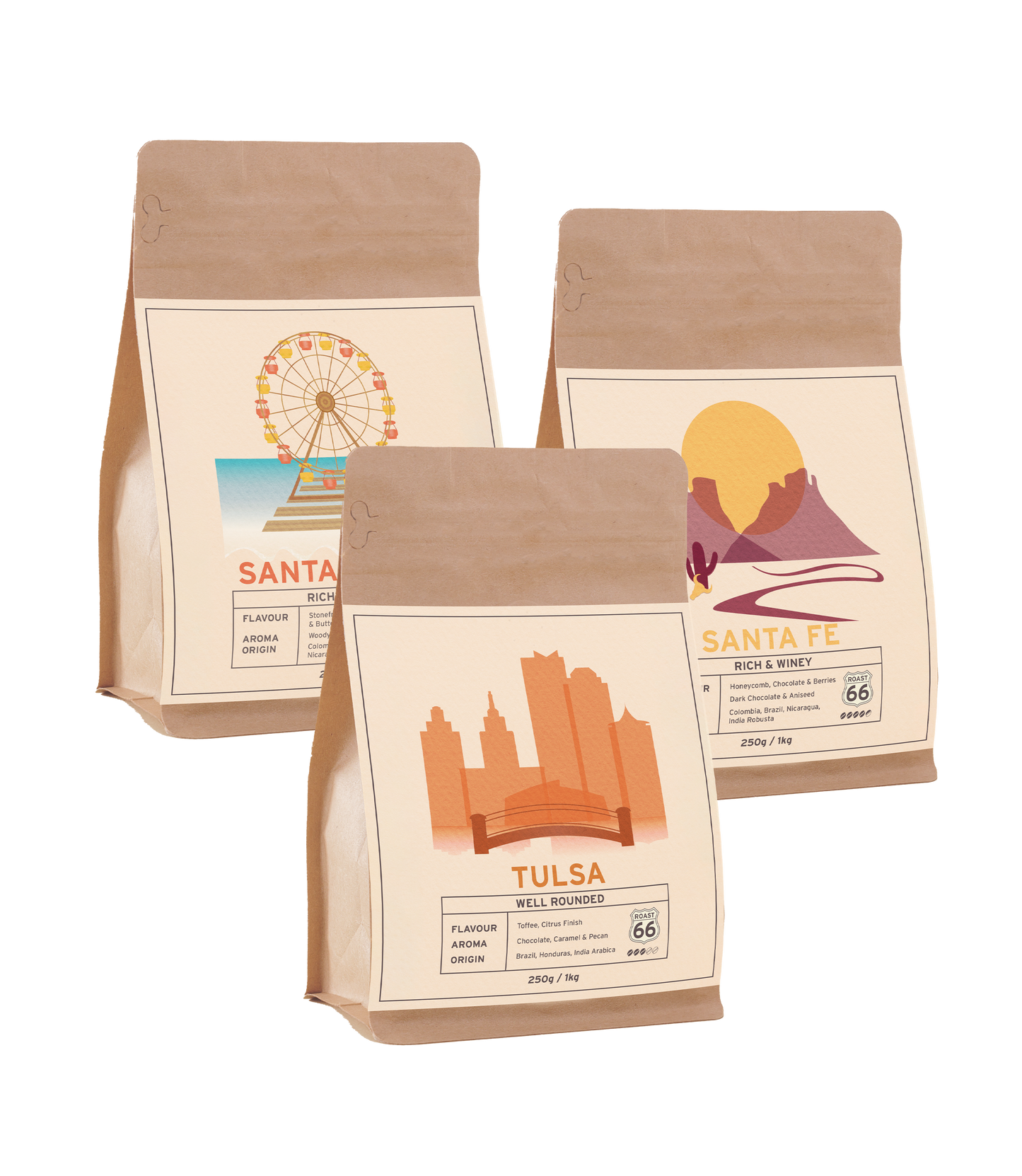Roast 66 - Try Me Bundle - 3 x 250g