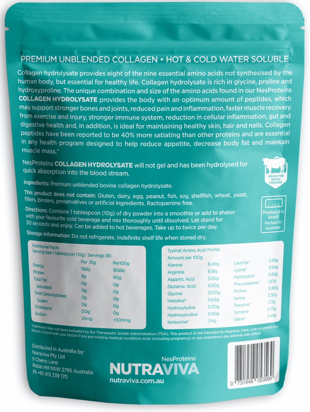 Halal Certified Collagen Hydrolysate 450g