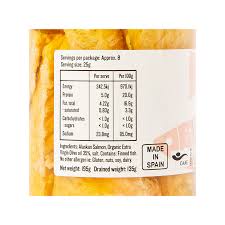 Salmon in Extra Virgin Org Olive oil 195g